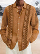Camisa de manga larga con botones para hombre con estampado Azikot vintage de Alohadaddy
