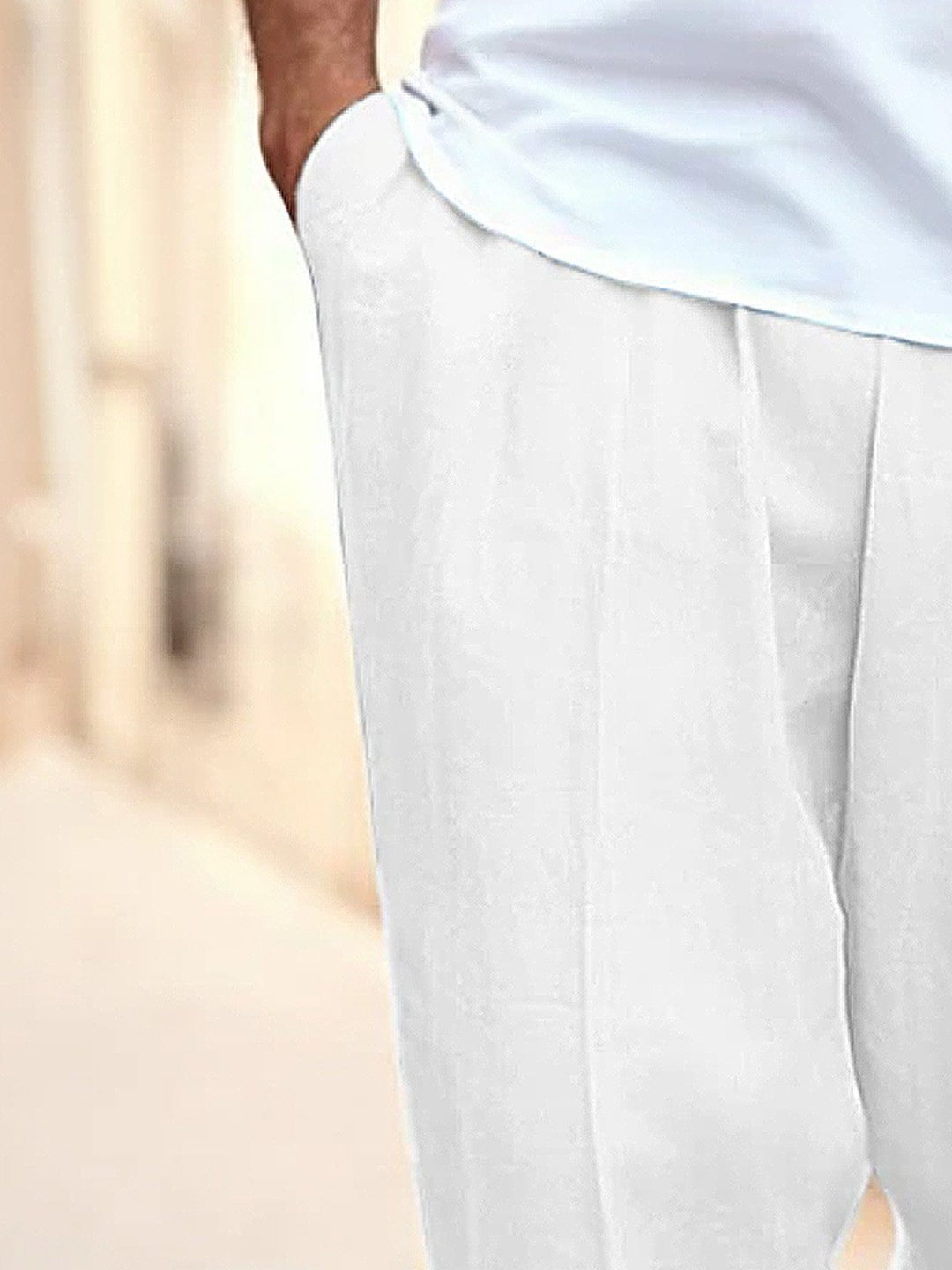 Pantalones casuales holgados y lisos con estampados de Alohadaddy para hombre