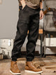 Men's Loose Straight Casual Ankle Banded Cargo Pants