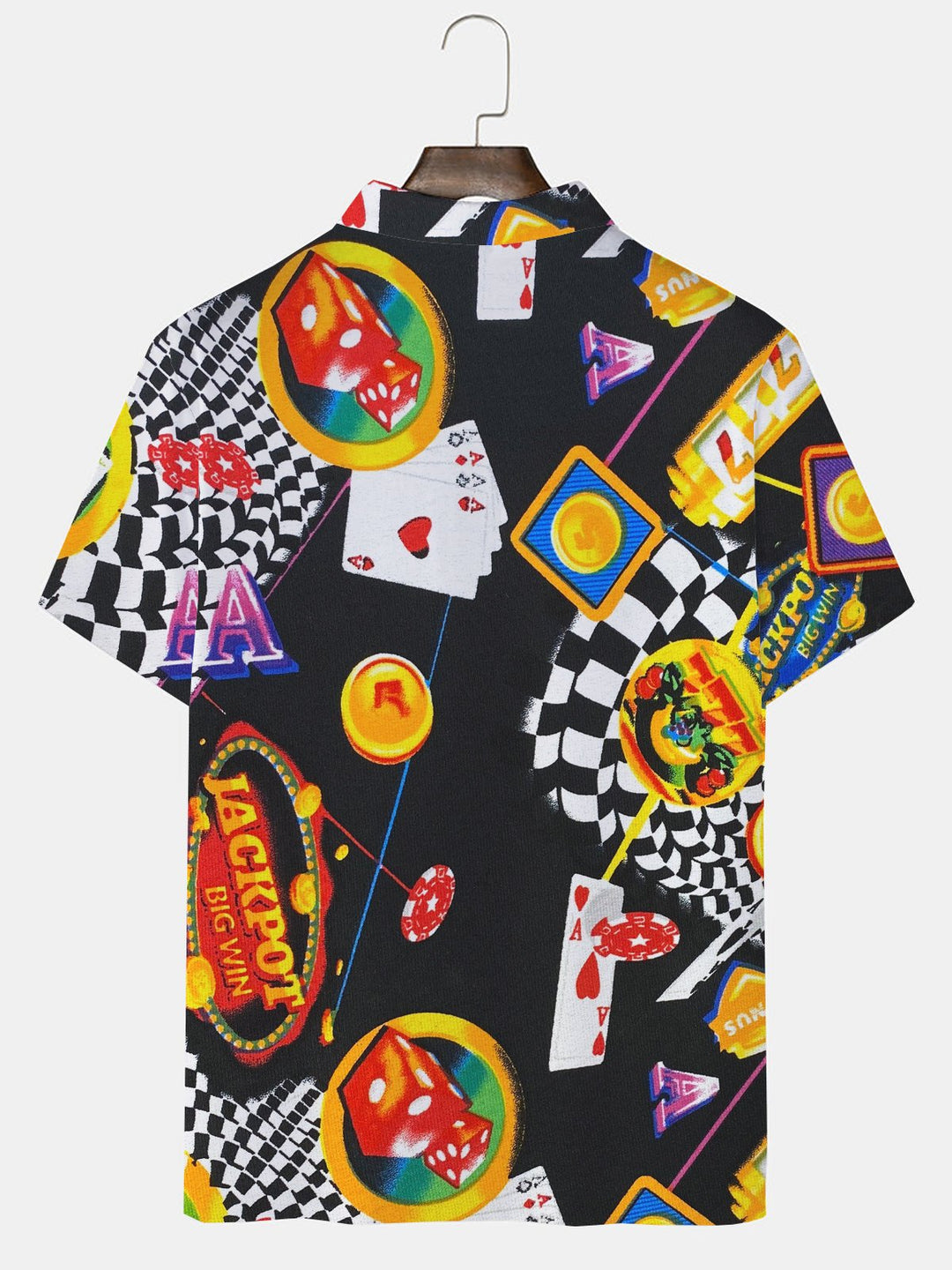 Alohadaddy Vintage The Las Vegas Poker Gambling Jackpot Men&