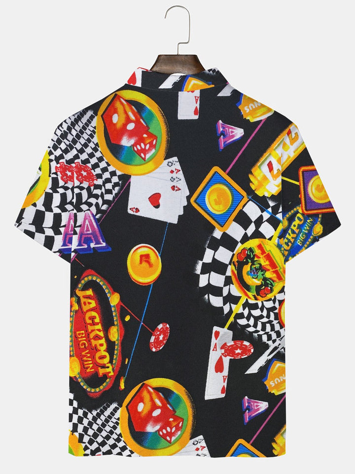 Alohadaddy Vintage The Las Vegas Poker Gambling Jackpot Men&