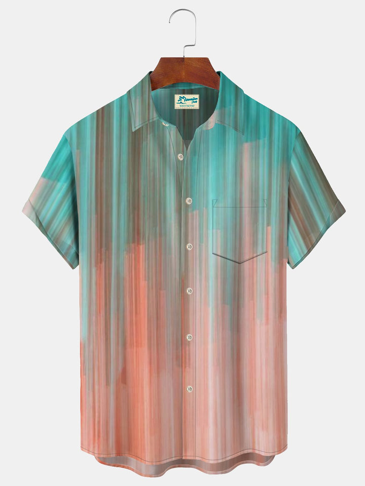 Alohadaddy Striped Ombre Resort Men&