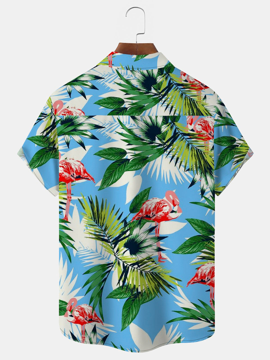Camisa elástica con botones de talla grande con diseño geométrico hawaiano para hombre de Alohadaddy Art