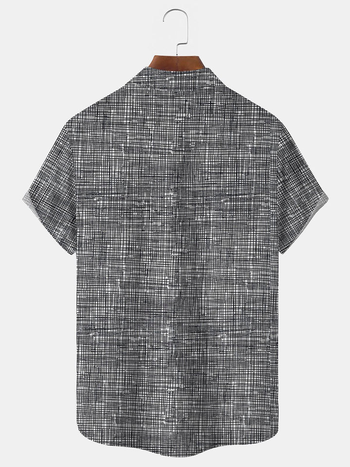 Alohadaddy Vintage Geometric Art Gray Men&