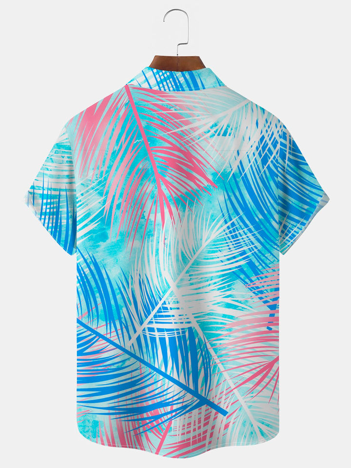 Alohadaddy Hawaiian Gradient Leaf Men&