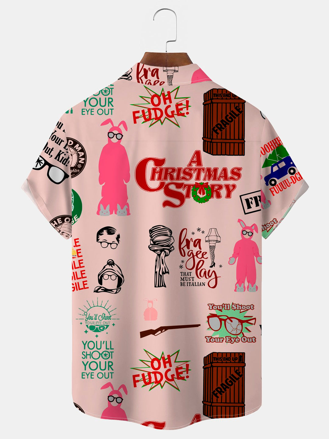 Alohadaddy You Will Shoot Your Eye Out Christmas Men&