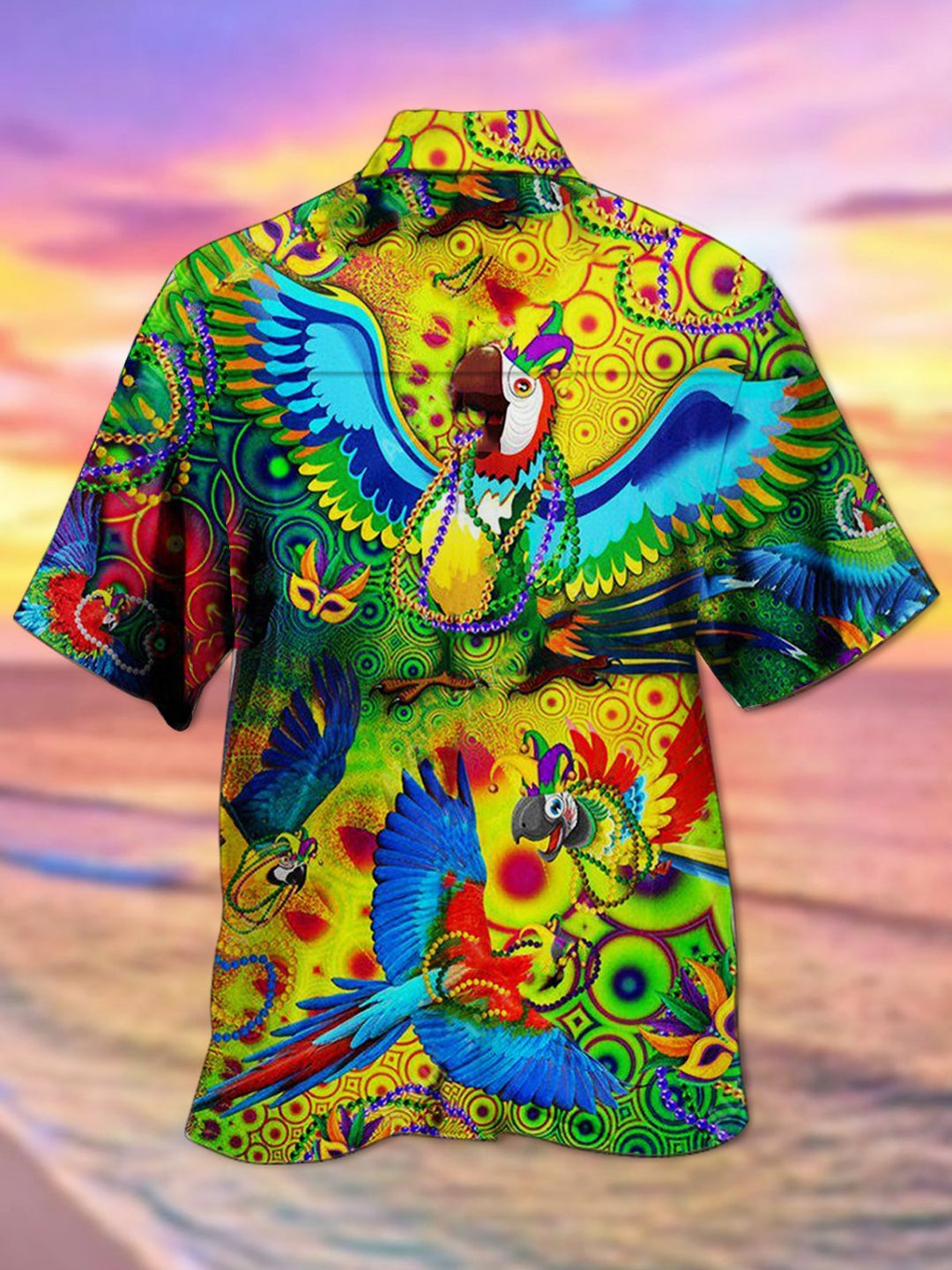 Alohadaddy Mardi Gras Holiday Green Men&