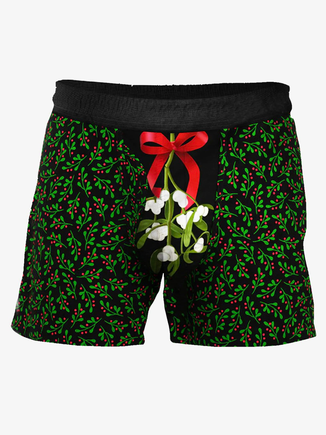 Alohadaddy Mistletoe Ball Fun Pouch Underwear Shorts