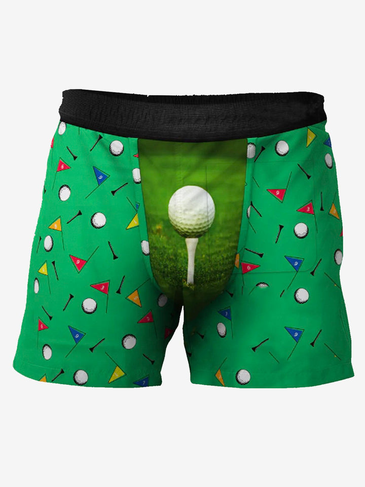 Alohadaddy Golf Ball Pouch Underwear With Fly