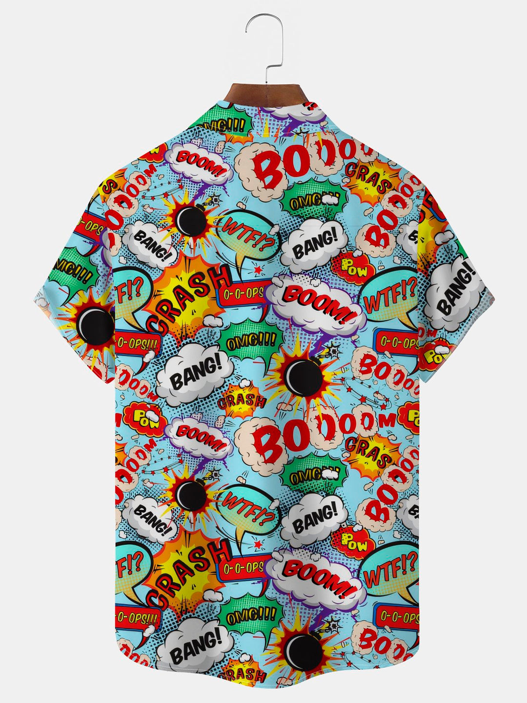 Alohadaddy Hawaiian Letter Explosion Print Men&