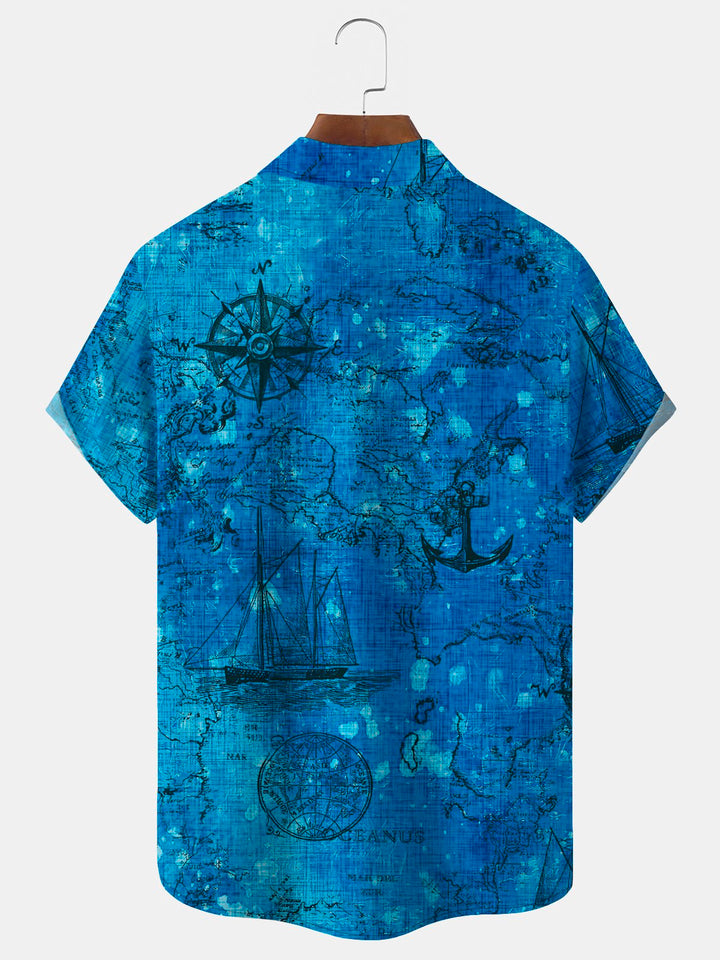 Alohadaddy Vintage Nautical Blue Men&