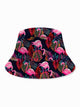 Alohadaddy Hawaii Flamingo Tropical Floral Printed Men's Bucket Hat