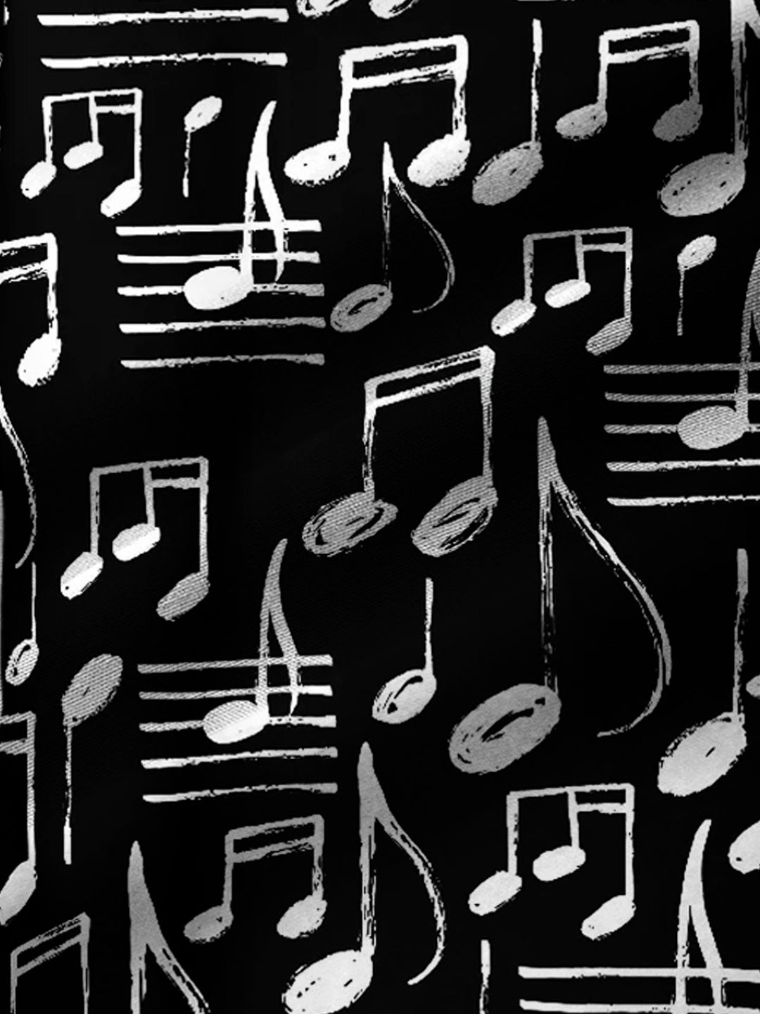 Chemise à poches boutonnées pour homme Alohadaddy Music Note
