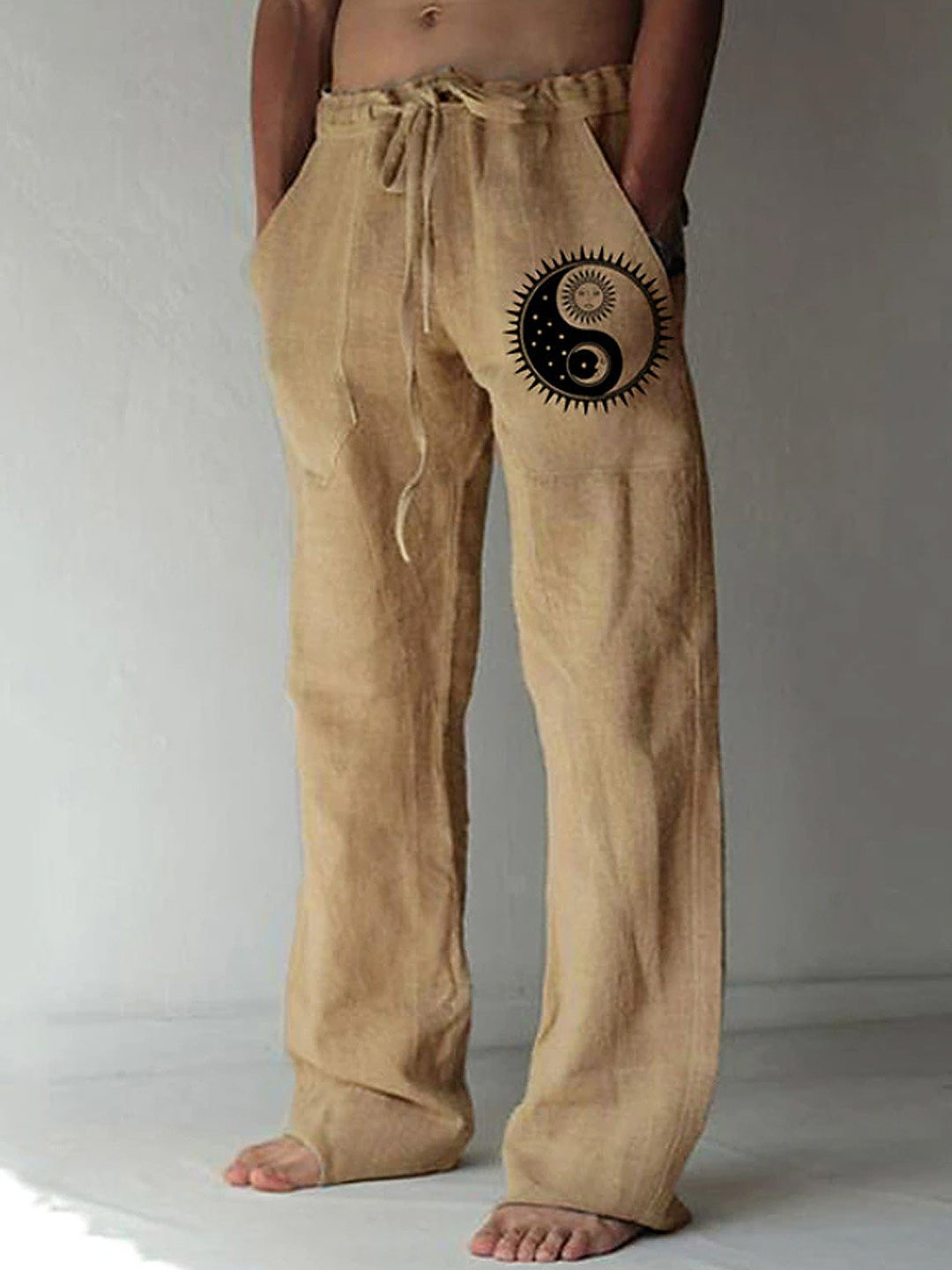 Alohadaddy Sun Yin Yang Print Men&