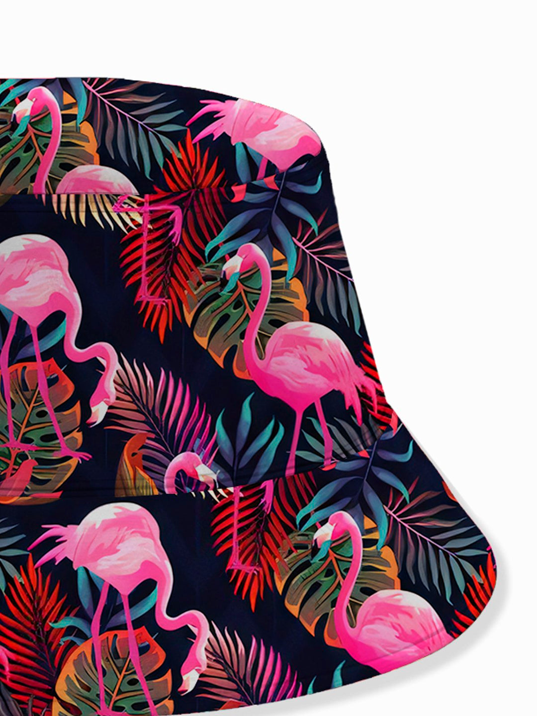 Alohadaddy Hawaii Flamingo Tropical Floral Printed Men&