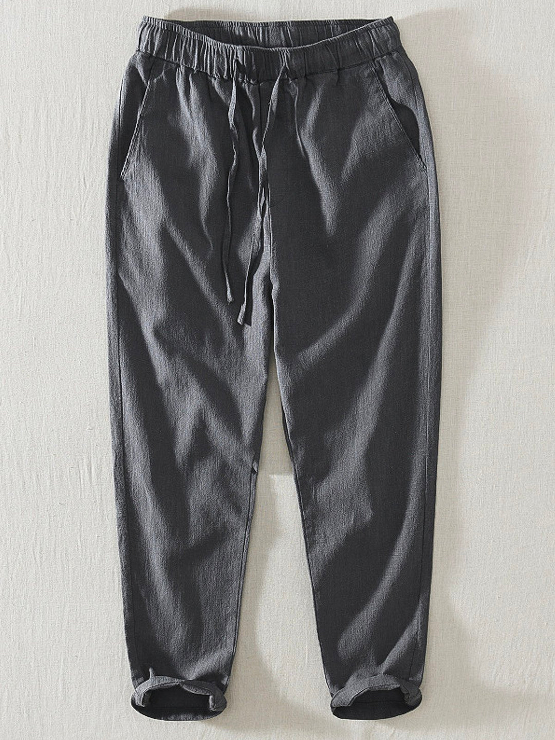 Alohadaddy Linen Casual Plain Basic Men&