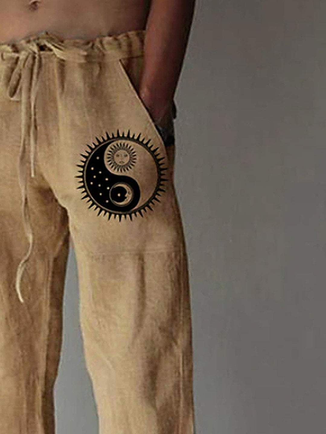 Alohadaddy Sun Yin Yang Print Men&