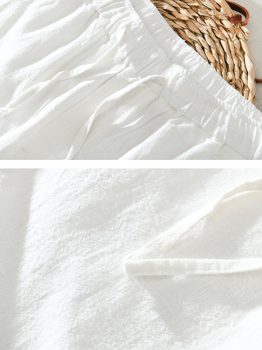 Alohadaddy Linen Casual Plain Basic Men&