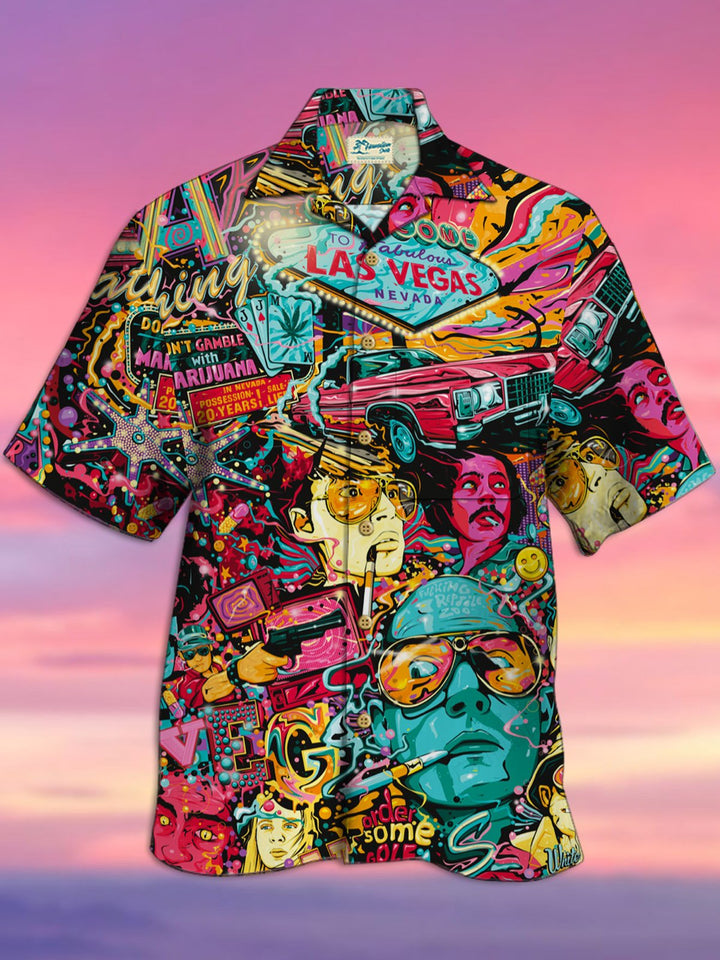 Alohadaddy Vintage Holiday Beach Las Vegas Men&