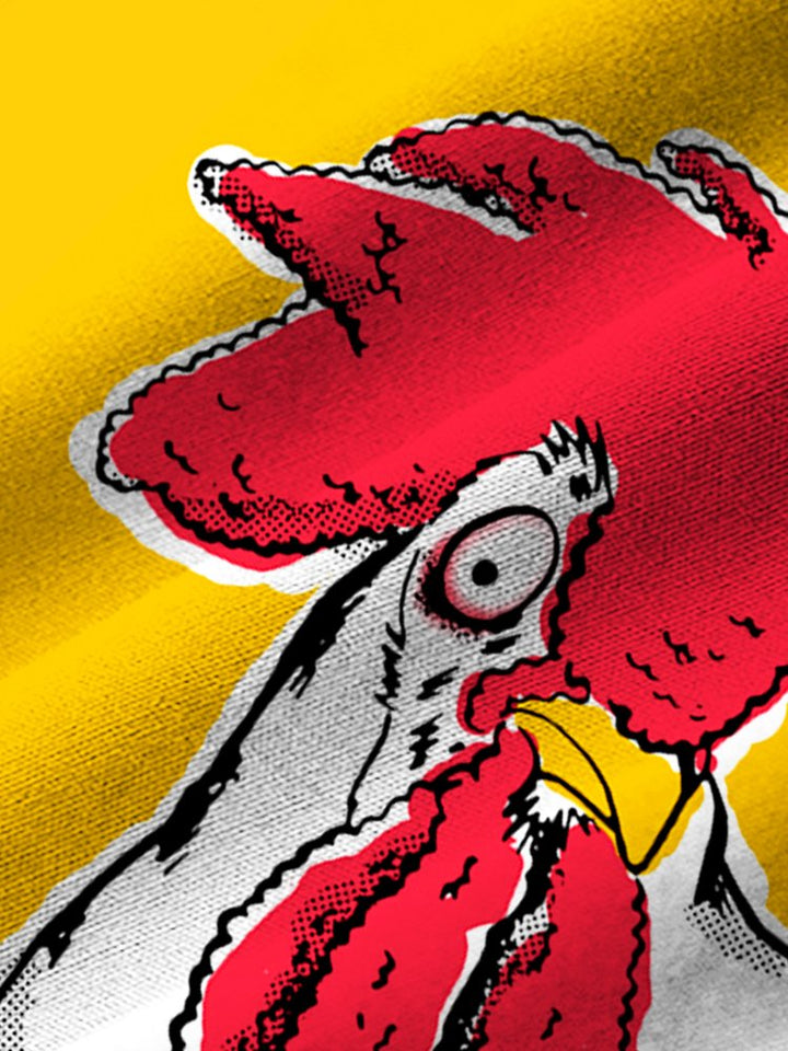 Alohadaddy Rooster Print Beach Men&
