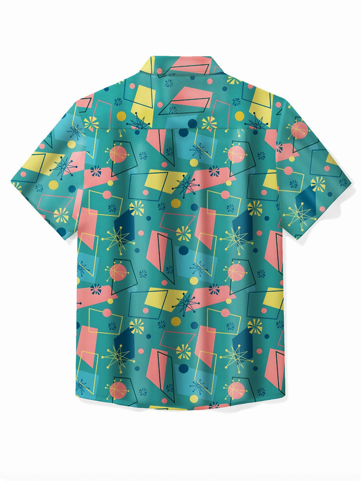Alohadaddy Retro Mid-Century Geometric Men&