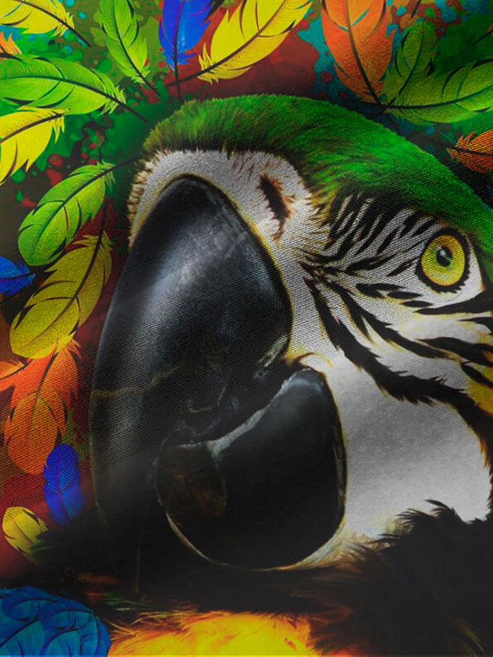 Alohadaddy Glaucous Macaw Beach Vacation TropicalBirds Men&