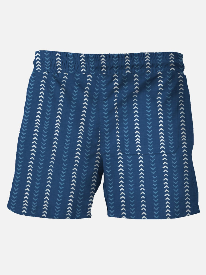 Alohadaddy Casual Art Arrow Stripes Men&