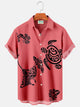 Alohadaddy Hawaiian Turtle Men's Button Down Shirt
