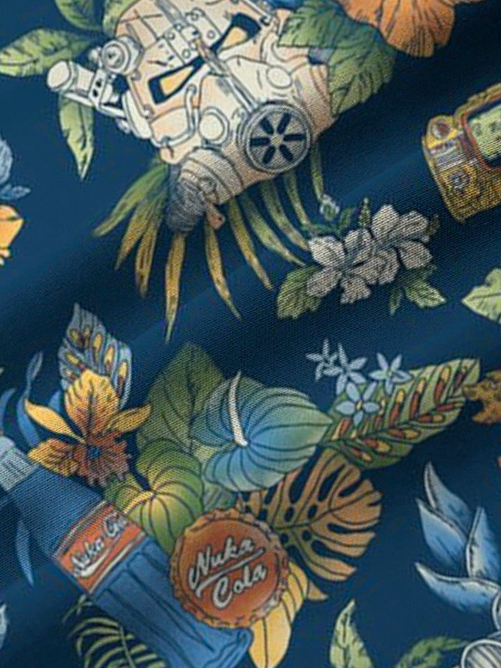 Alohadaddy Hawaiian Floral Print Men&