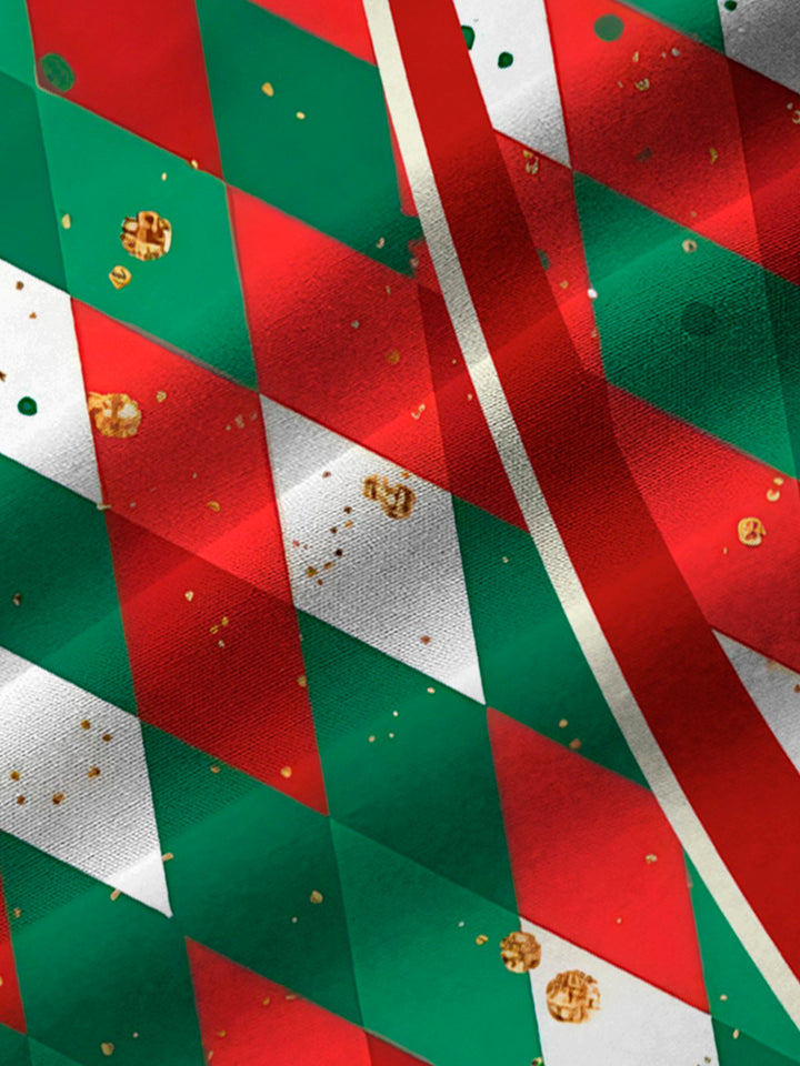 Alohadaddy Christmas Coconut Diamond Red Men&