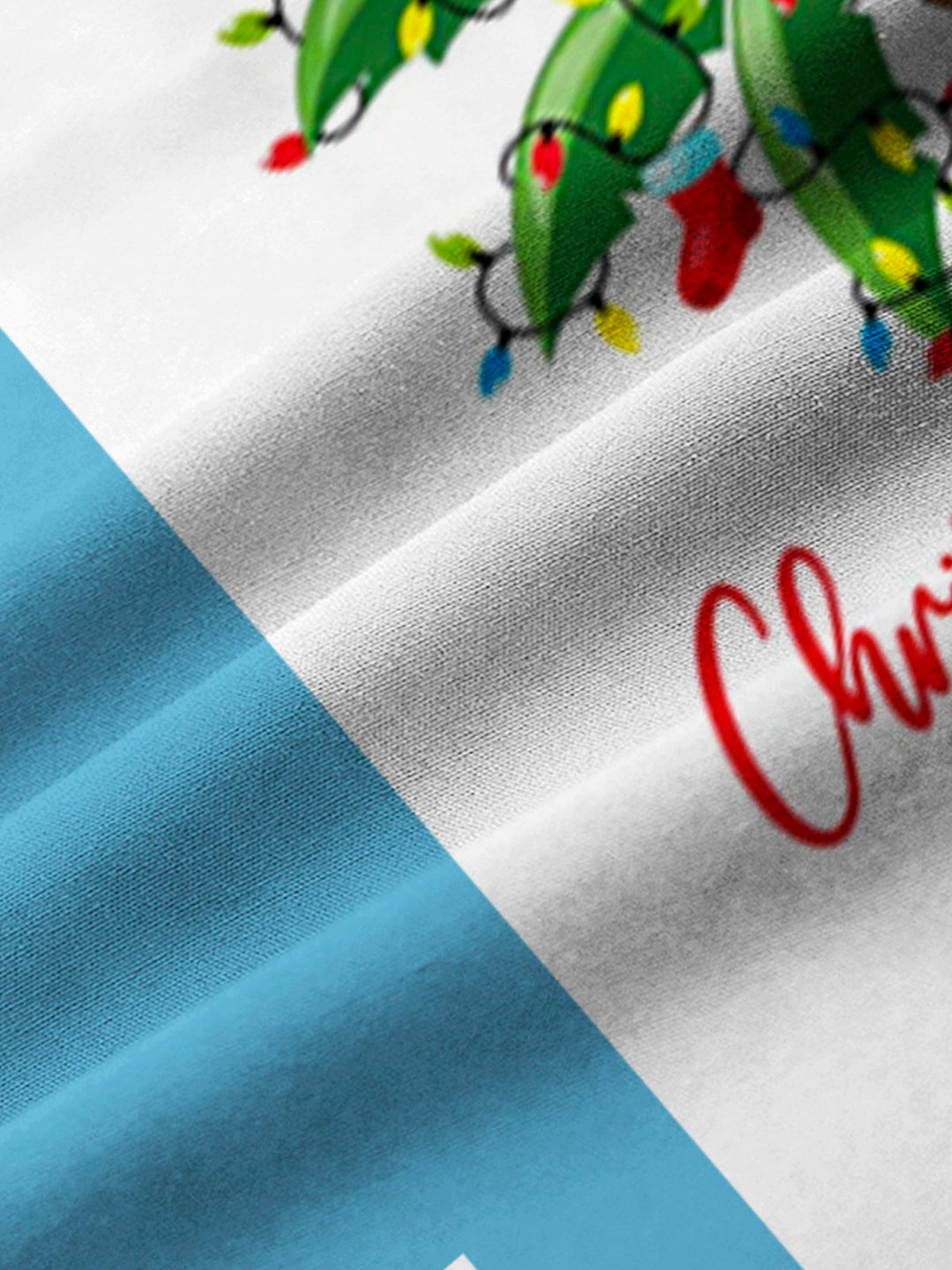 Alohadaddy Christmas Holiday Blue Men&