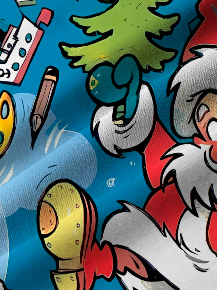 Alohadaddy Christmas Holiday Blue Men&