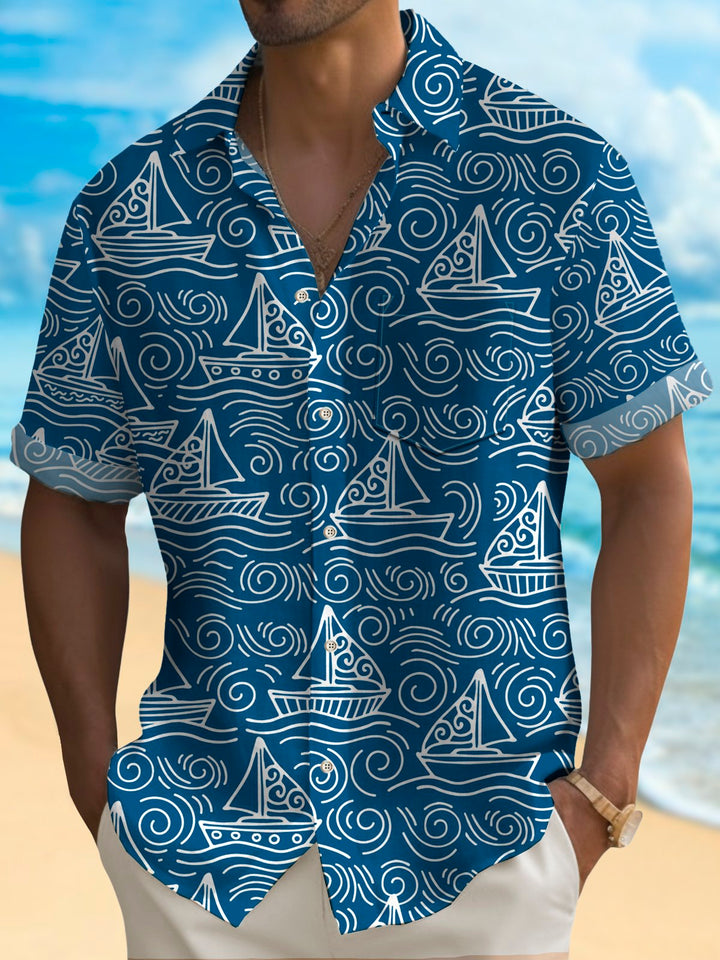 Alohadaddy Japanese Vintage Blue Men&