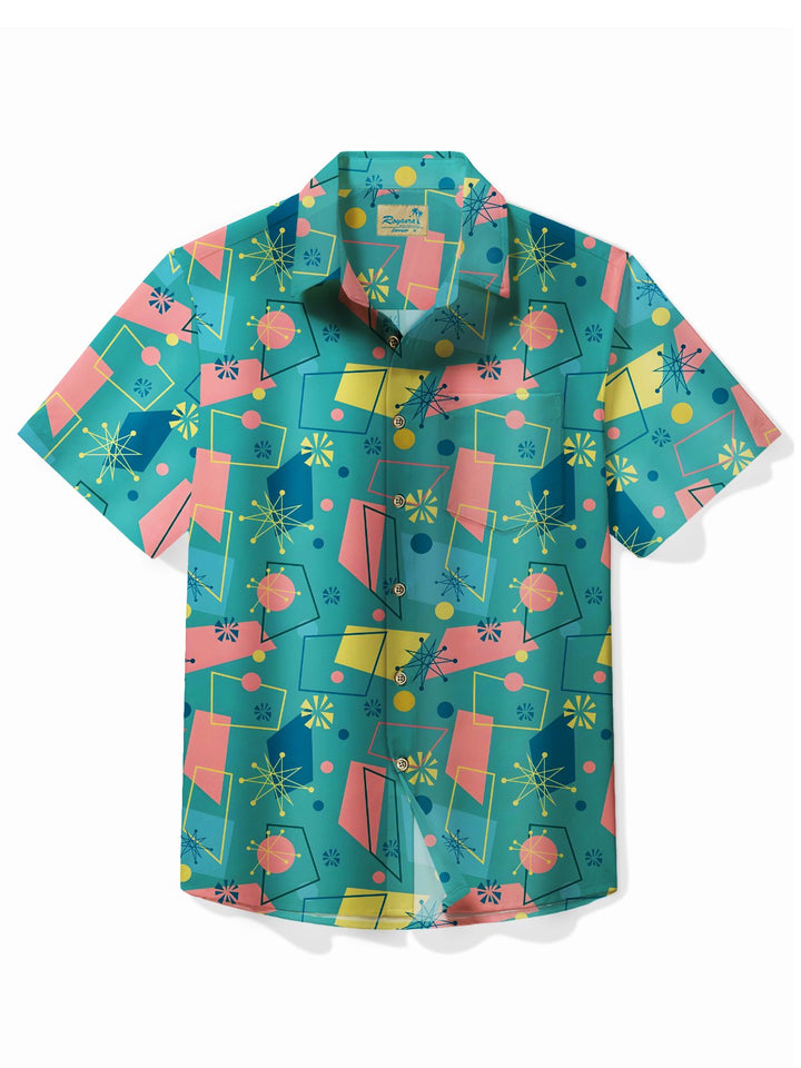 Alohadaddy Retro Mid-Century Geometric Men&