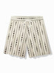 Bañador básico con estampado de lunares y cordón ajustable para hombre de Alohadaddy Beach Resort
