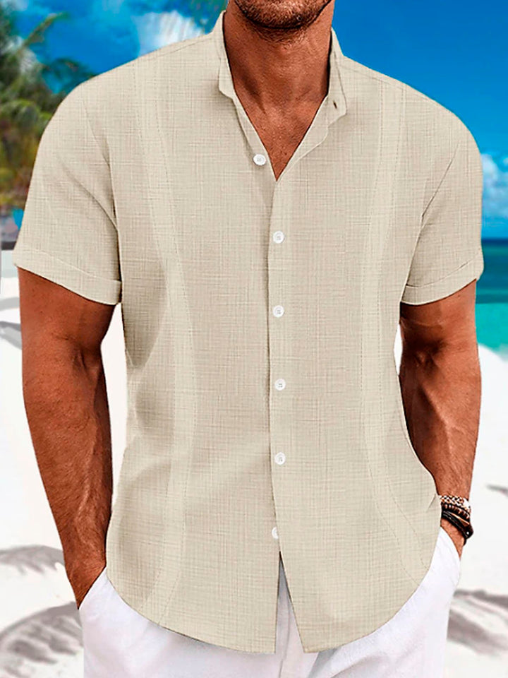Alohadaddy Basic Textured Print Men&