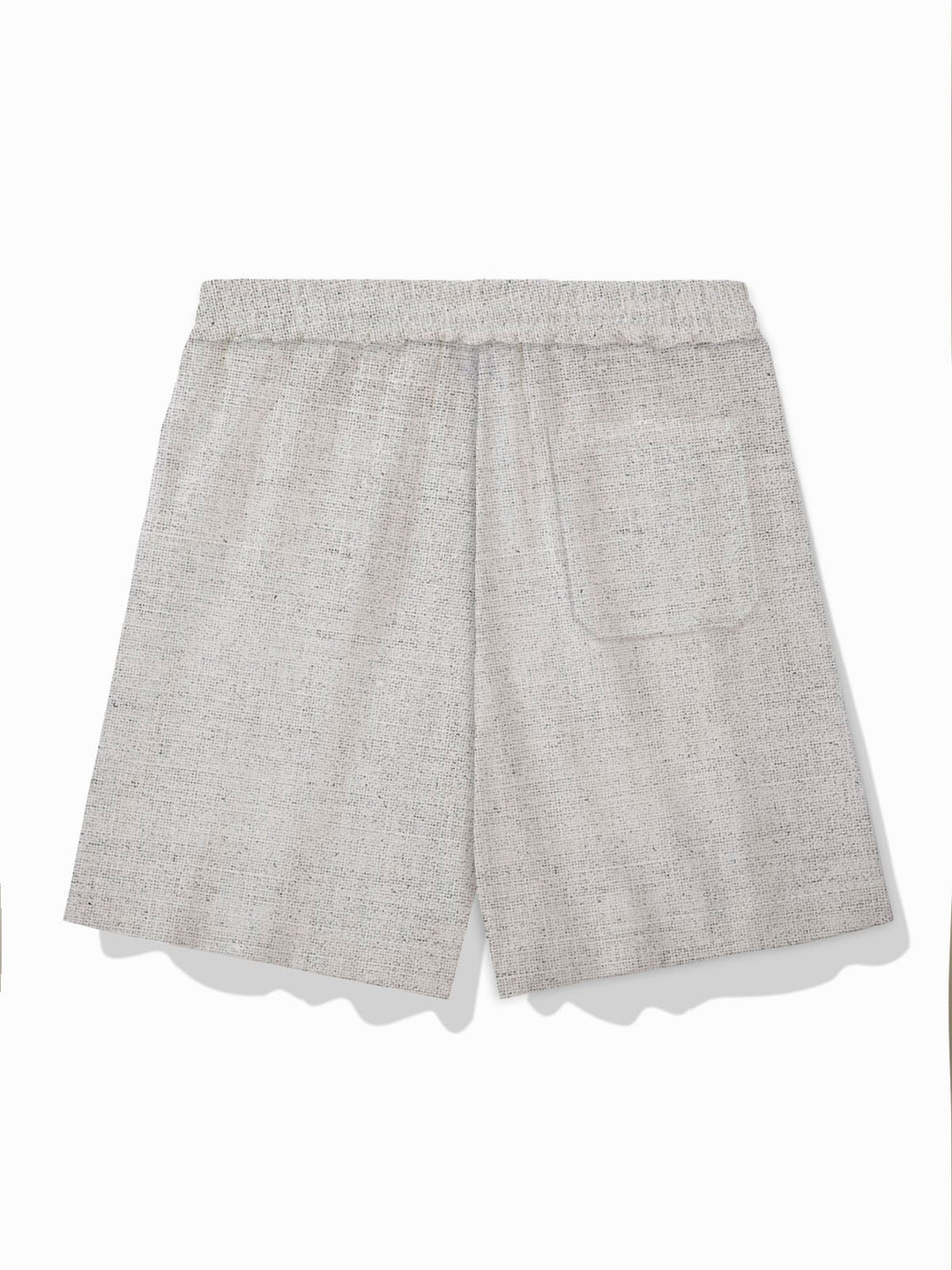 Pantalones cortos de playa informales para hombre con estampado de carpas japonesas de algodón y lino Alohadaddy