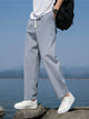 Alohadaddy Linen Casual Pants Men's Loose Breathable Big&Tall Trousers
