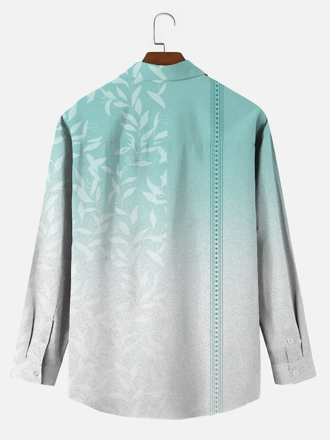 Alohadaddy Hawaiian Ombre Floral Print Men&