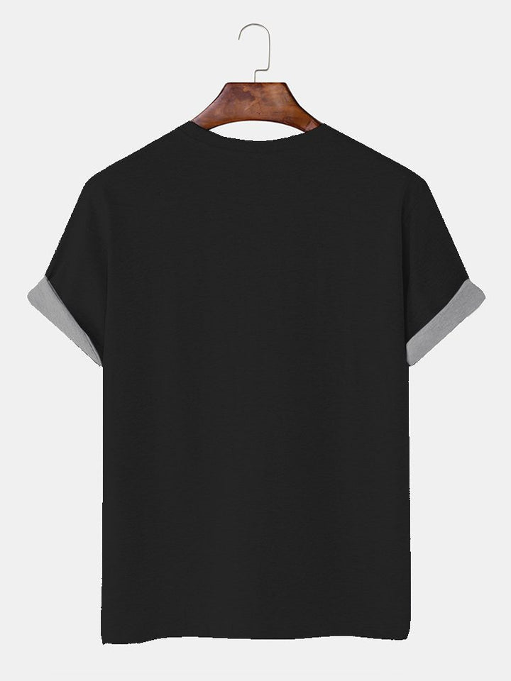 Camiseta básica informal para hombre de tallas grandes y altas con el lema "Alohadaddy Nobody Cares Work Harder"