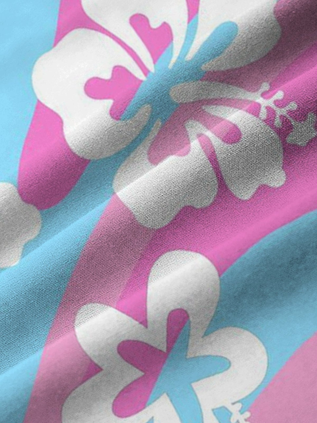 Alohadaddy Floral Resort Beach Men&