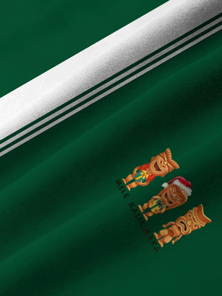Alohadaddy TIKI Alien Hawaiian Pattern Men&