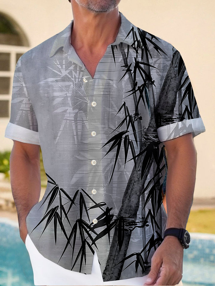 Alohadaddy Vintage Bamboo Print Men&