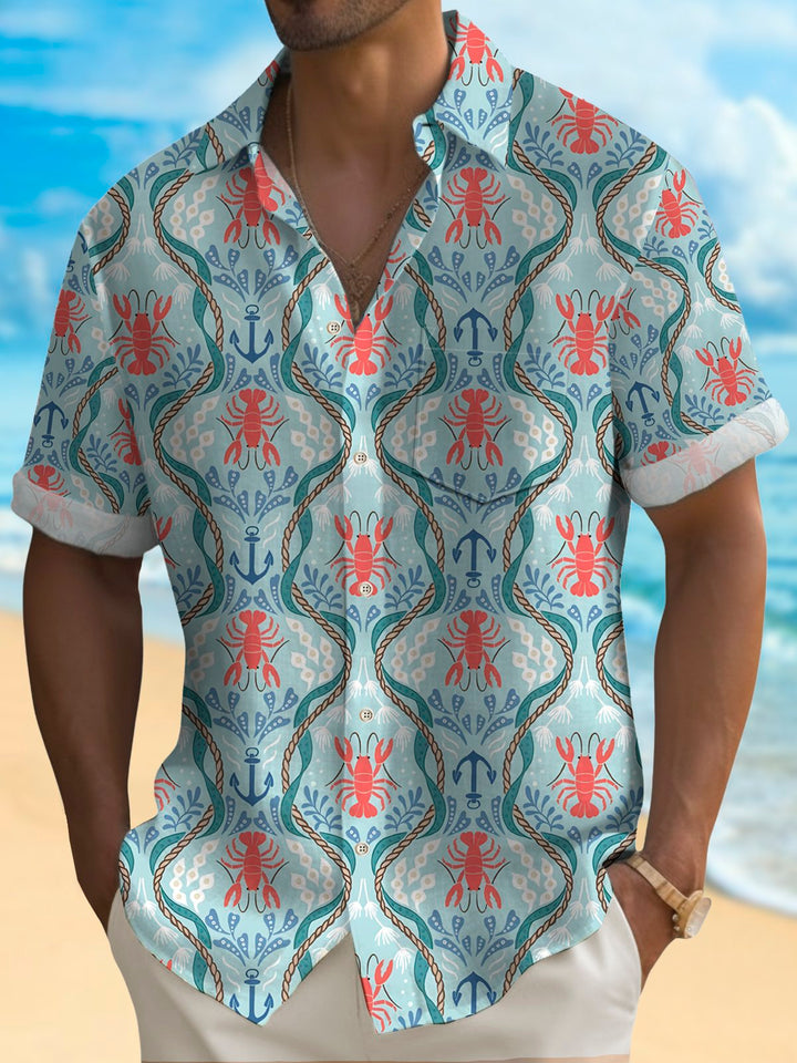 Alohadaddy Holiday Beach Blue Men&