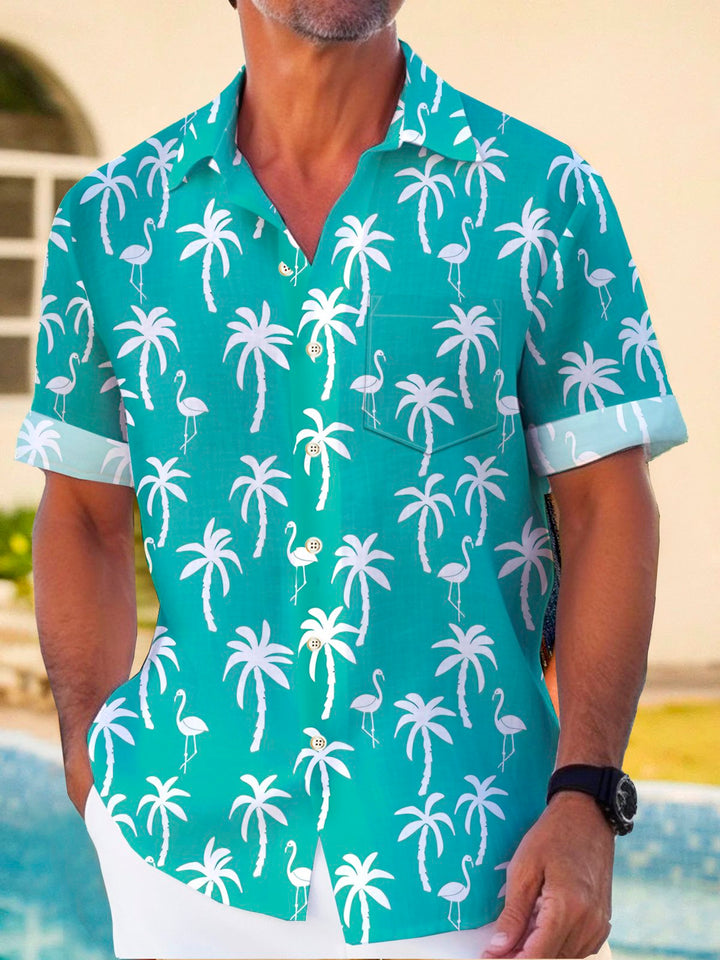 Alohadaddy Beach Vacation Coconut Tree Men&