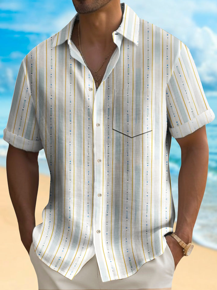 Alohadaddy Basic Striped Men&