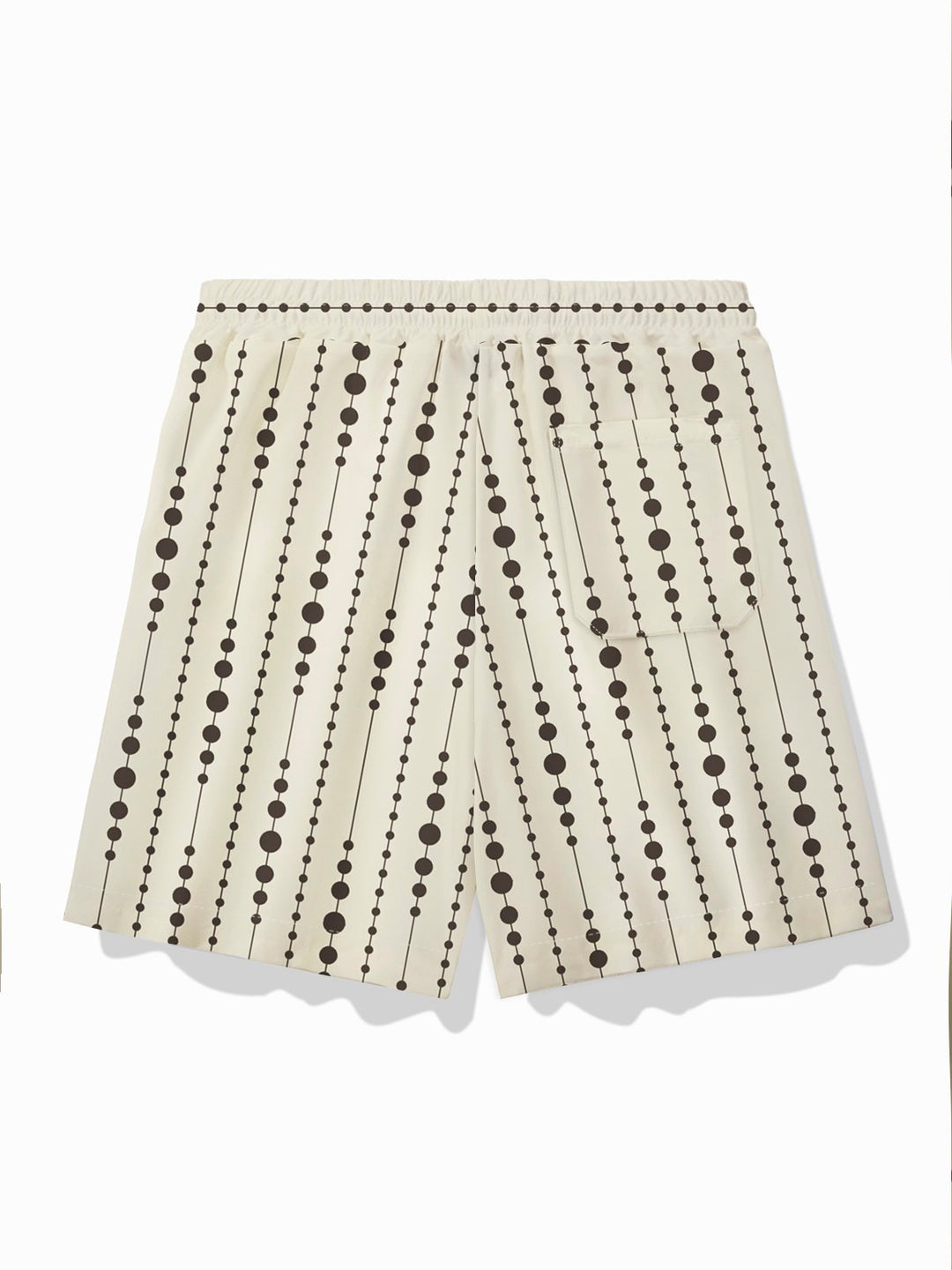 Bañador básico con estampado de lunares y cordón ajustable para hombre de Alohadaddy Beach Resort