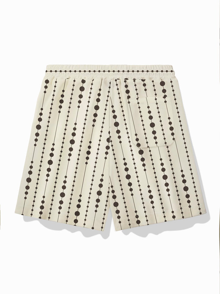 Bañador básico con estampado de lunares y cordón ajustable para hombre de Alohadaddy Beach Resort
