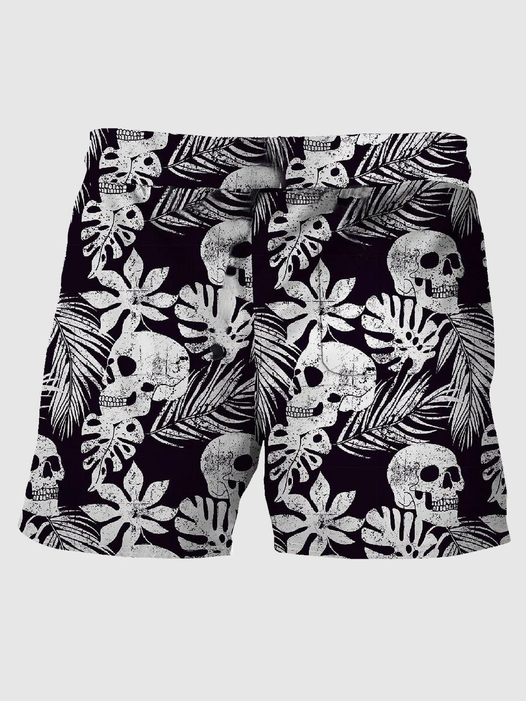 Alohadaddy Vintage Skull Plant Leaf Men&
