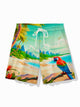 Bañador hawaiano de secado rápido para hombre Alohadaddy Beach Vacation